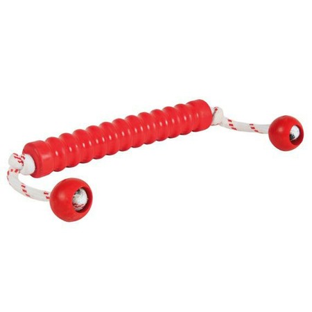 Игрушка Trixie Long Mot для собак апорт на веревке для игры на воде 20 см резиновая  Превью