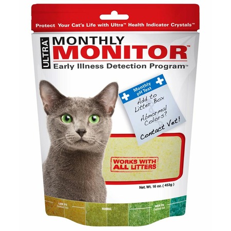 Neon Litter Monthly Monitor индикатор рН мочи кошек для обнаружения заболевания мочевыводящих путей 453 г Основное Превью