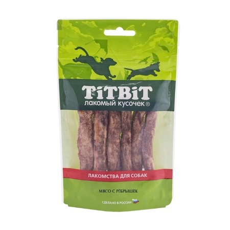 TiTBiT Мясо с рёбрышек для собак, золотая коллекция - 70 г Основное Превью